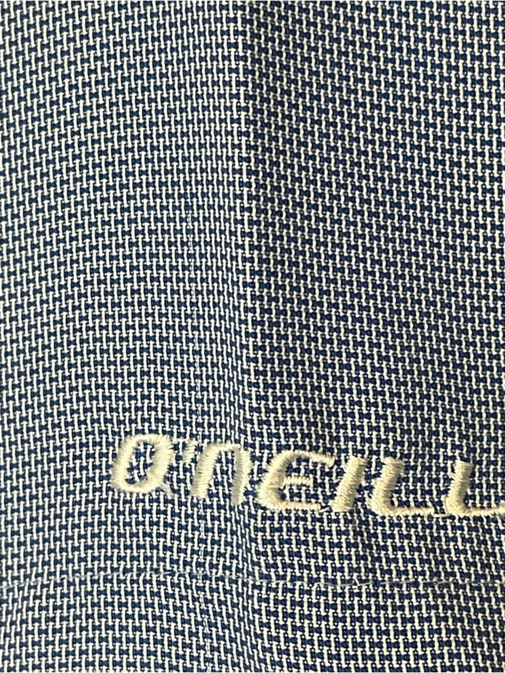 O'Neill Light Blue Short Sleeve Button-Down Shirt with Chest Pocket - Picture 4 of 7